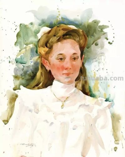 伊娃·卢德维雅科，捕捉人体的动态，让水彩的流动表现肌肤质感 - 图画吧TUHUABA