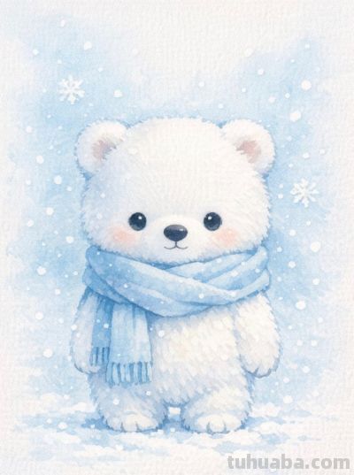 mocai水彩插画头像分享丨可爱的小动物 - 图画吧TUHUABA