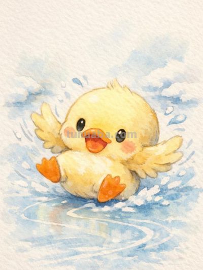 mocai水彩插画头像分享丨可爱的小动物 - 图画吧TUHUABA