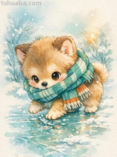 mocai水彩插画头像分享丨可爱的小动物 - 图画吧TUHUABA