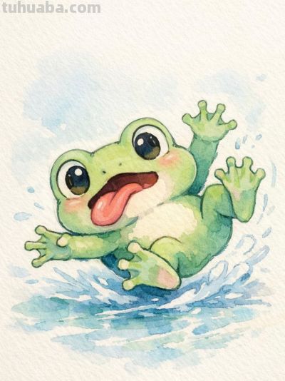 mocai水彩插画头像分享丨可爱的小动物 - 图画吧TUHUABA