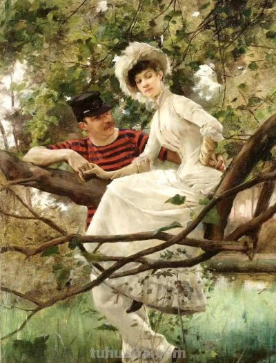 田园诗般的生活｜瑞典画家卡尔·拉尔森水彩画欣赏 ​ - 今日头条