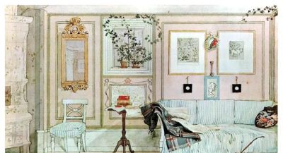 田园诗般的生活｜瑞典画家卡尔·拉尔森水彩画欣赏 ​ - 图画吧TUHUABA