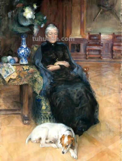 田园诗般的生活｜瑞典画家卡尔·拉尔森水彩画欣赏 ​ - 图画吧TUHUABA