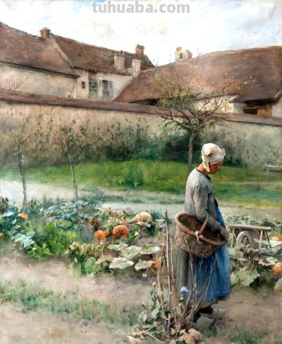 田园诗般的生活｜瑞典画家卡尔·拉尔森水彩画欣赏 ​ - 图画吧TUHUABA