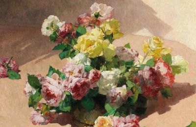 繁花，法国静物和花卉画家：Georges Jeannin ​ - 今日头条