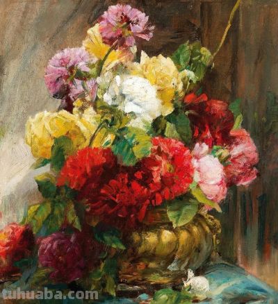 繁花,法国静物和花卉画家:Georges Jeannin - 今日头条 繁花,法国静物和花卉画家:Georges Jeannin - 图画吧TUHUABA