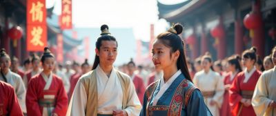 明代Cosplay风潮：从《南都繁会图》，看古人角色扮演的狂欢！ - 图画吧TUHUABA