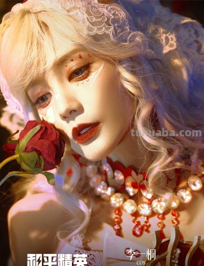 李一桐cos暮色玫影 ​​​ - 图画吧TUHUABA
