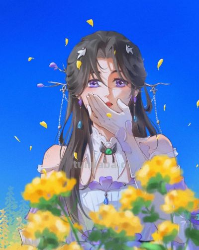 古风仙气飘飘，二次元活力满满，这组插画风格太会抓人心了 - 图画吧TUHUABA