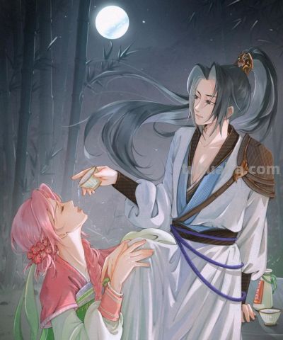 古风仙气飘飘，二次元活力满满，这组插画风格太会抓人心了 - 图画吧TUHUABA