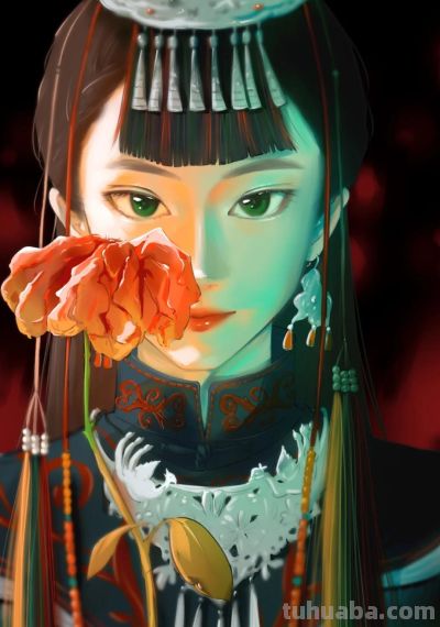 古风仙气飘飘，二次元活力满满，这组插画风格太会抓人心了 - 图画吧TUHUABA