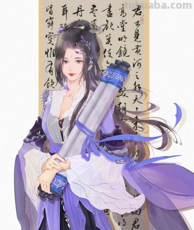 古风仙气飘飘，二次元活力满满，这组插画风格太会抓人心了 - 图画吧TUHUABA