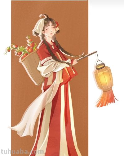 古风仙气飘飘，二次元活力满满，这组插画风格太会抓人心了 - 图画吧TUHUABA