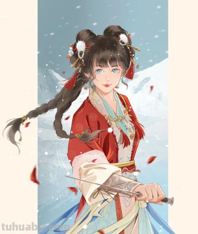 古风仙气飘飘，二次元活力满满，这组插画风格太会抓人心了 - 图画吧TUHUABA