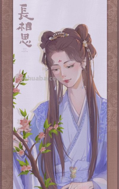 古风仙气飘飘，二次元活力满满，这组插画风格太会抓人心了 - 图画吧TUHUABA