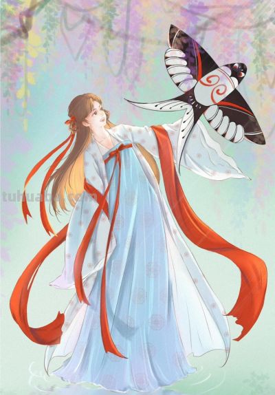 古风仙气飘飘，二次元活力满满，这组插画风格太会抓人心了 - 图画吧TUHUABA