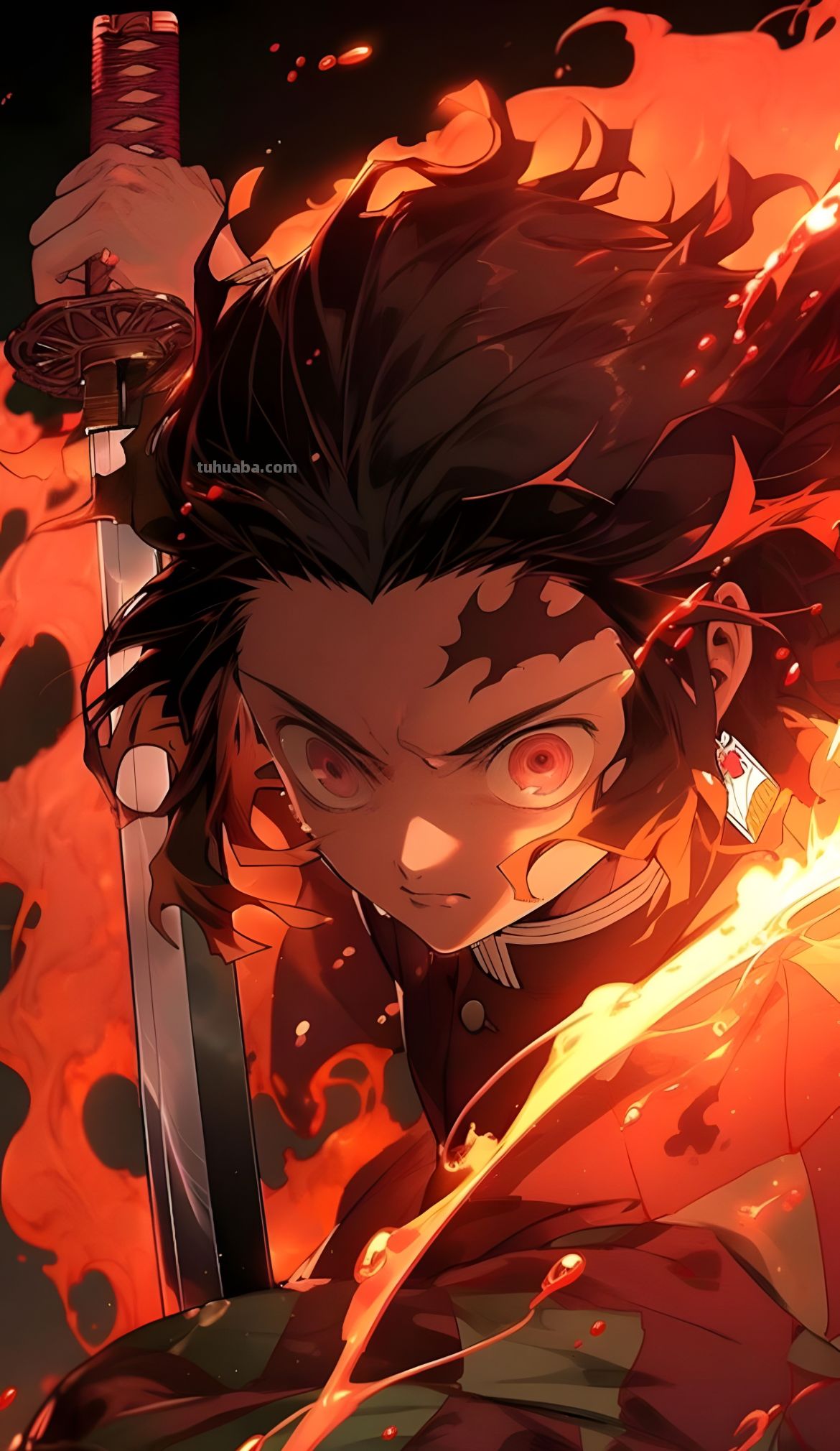 8K壁纸：鬼灭之刃壁纸，经典动漫，二次元美图 - 图画吧TUHUABA