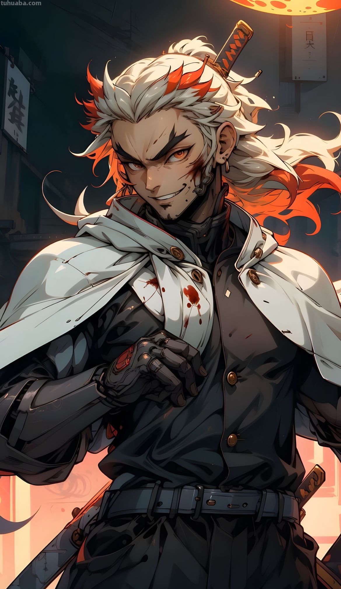 8K壁纸：鬼灭之刃壁纸，经典动漫，二次元美图 - 图画吧TUHUABA