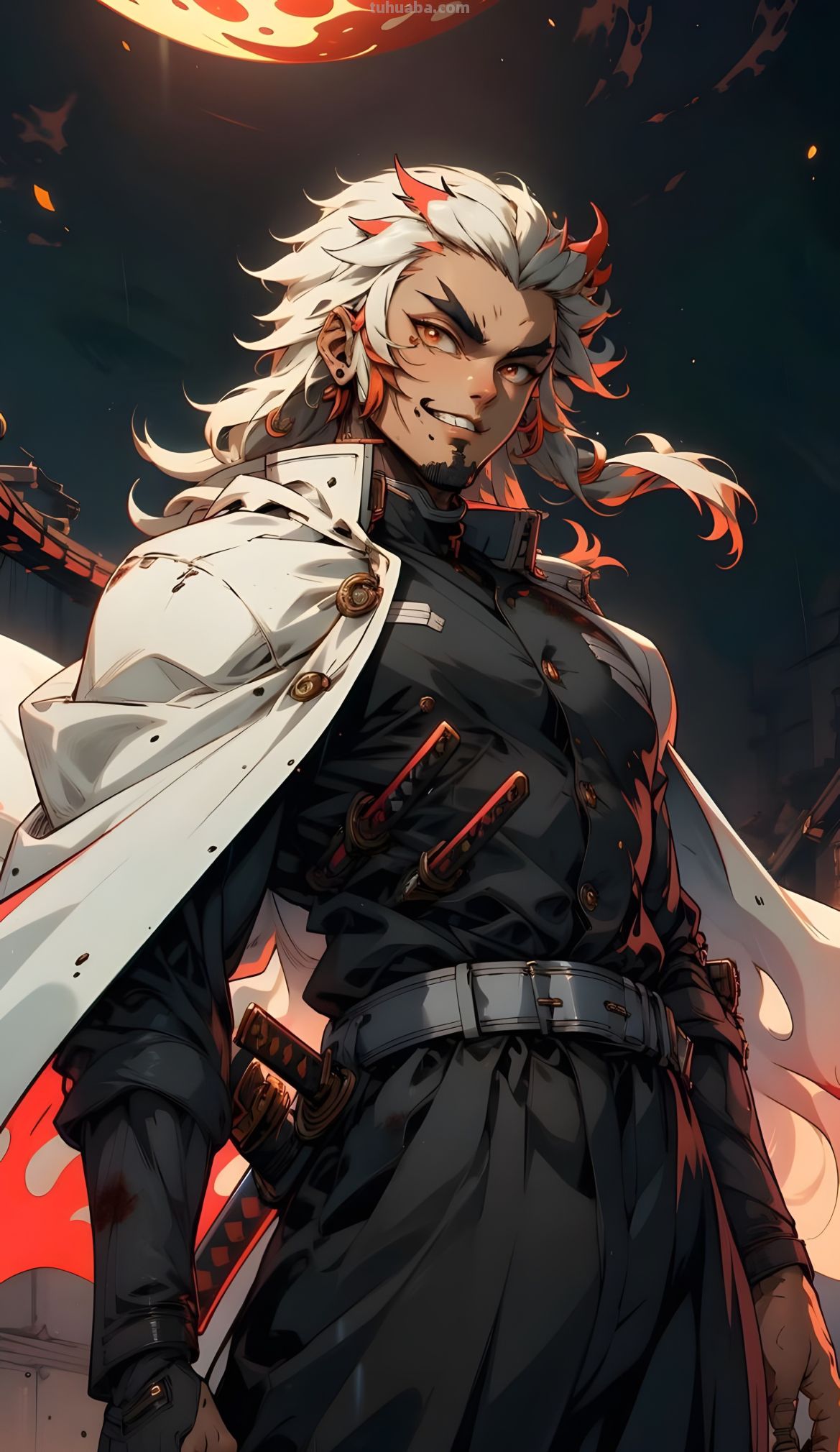 8K壁纸：鬼灭之刃壁纸，经典动漫，二次元美图 - 图画吧TUHUABA