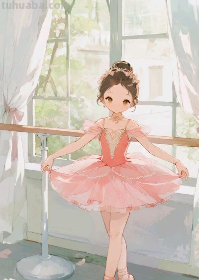 治愈系少女生活插画，既有着文艺优雅的气质，又充满生活的治愈感 - 图画吧TUHUABA