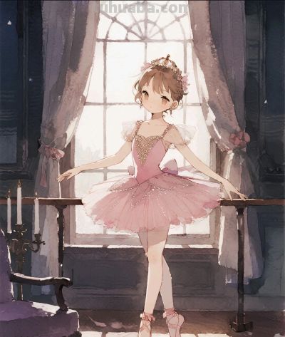 治愈系少女生活插画，既有着文艺优雅的气质，又充满生活的治愈感 - 图画吧TUHUABA