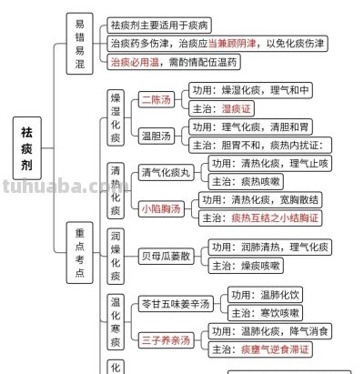 中医思维导图 - 图画吧TUHUABA