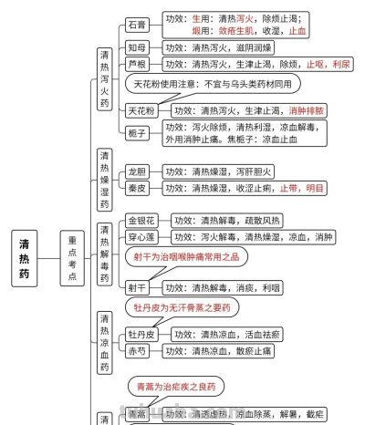 中医思维导图 - 图画吧TUHUABA