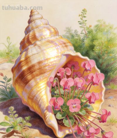 彩铅风格:治愈插画！ - 图画吧TUHUABA