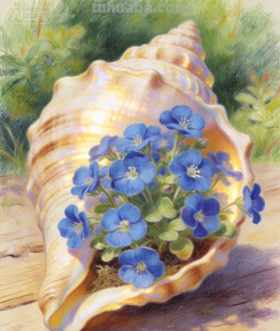 彩铅风格:治愈插画！ - 图画吧TUHUABA