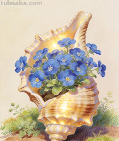 彩铅风格:治愈插画！ - 图画吧TUHUABA