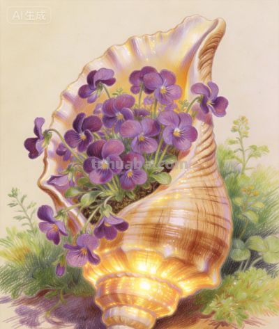 彩铅风格:治愈插画！ - 图画吧TUHUABA