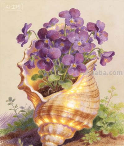 彩铅风格:治愈插画！ - 图画吧TUHUABA