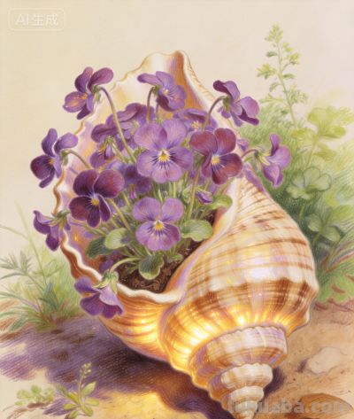 彩铅风格:治愈插画！ - 图画吧TUHUABA