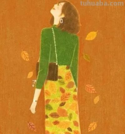 梦幻细腻的彩铅画，娇俏清新的少女，美丽温暖知性的女性形象。 - 图画吧TUHUABA