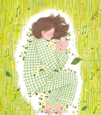 梦幻细腻的彩铅画，娇俏清新的少女，美丽温暖知性的女性形象。 - 图画吧TUHUABA