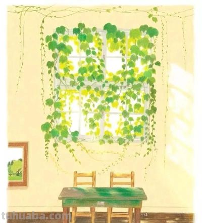 梦幻细腻的彩铅画，娇俏清新的少女，美丽温暖知性的女性形象。 - 图画吧TUHUABA