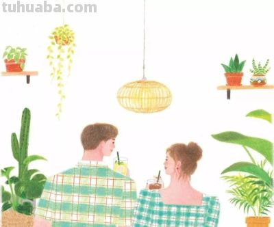 梦幻细腻的彩铅画，娇俏清新的少女，美丽温暖知性的女性形象。 - 图画吧TUHUABA