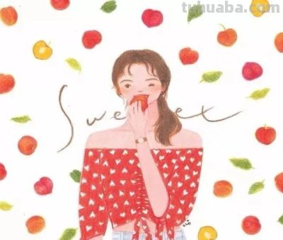 梦幻细腻的彩铅画，娇俏清新的少女，美丽温暖知性的女性形象。 - 图画吧TUHUABA