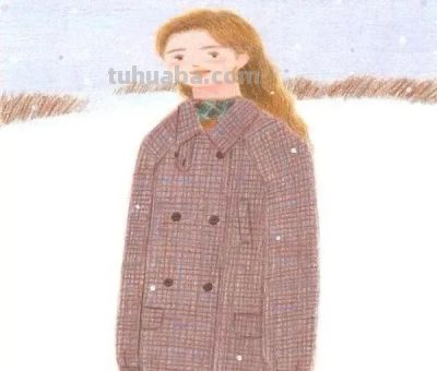 梦幻细腻的彩铅画，娇俏清新的少女，美丽温暖知性的女性形象。 - 图画吧TUHUABA