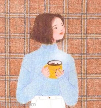 梦幻细腻的彩铅画，娇俏清新的少女，美丽温暖知性的女性形象。 - 图画吧TUHUABA