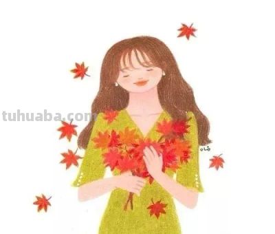 梦幻细腻的彩铅画，娇俏清新的少女，美丽温暖知性的女性形象。 - 图画吧TUHUABA