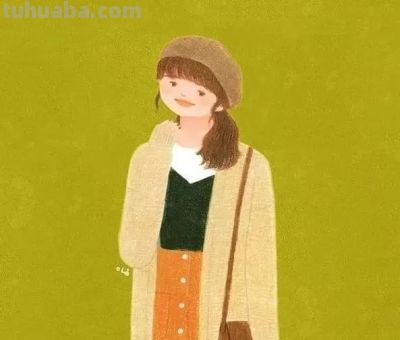 梦幻细腻的彩铅画，娇俏清新的少女，美丽温暖知性的女性形象。 - 图画吧TUHUABA
