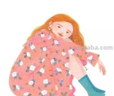 梦幻细腻的彩铅画，娇俏清新的少女，美丽温暖知性的女性形象。 - 图画吧TUHUABA