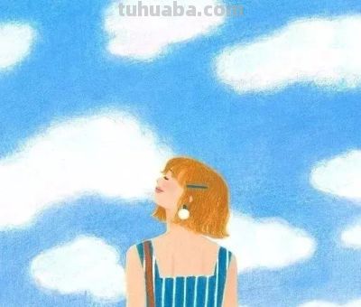 梦幻细腻的彩铅画，娇俏清新的少女，美丽温暖知性的女性形象。 - 图画吧TUHUABA