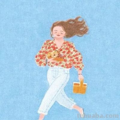 梦幻细腻的彩铅画，娇俏清新的少女，美丽温暖知性的女性形象。 - 图画吧TUHUABA