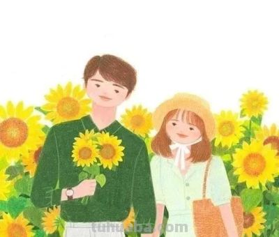 梦幻细腻的彩铅画，娇俏清新的少女，美丽温暖知性的女性形象。 - 图画吧TUHUABA