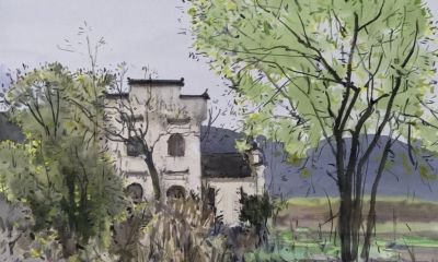 杜拙水彩作品赏 - 图画吧TUHUABA