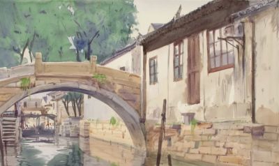 杜拙水彩作品赏 - 图画吧TUHUABA