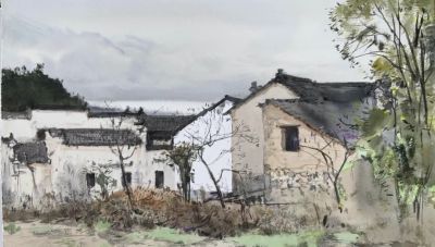 杜拙水彩作品赏 - 图画吧TUHUABA